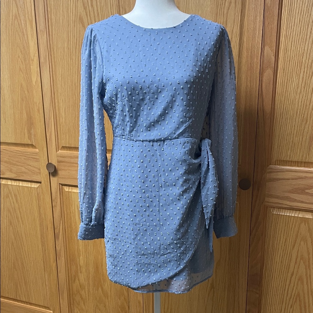 Lulu's Powder Blue Dress